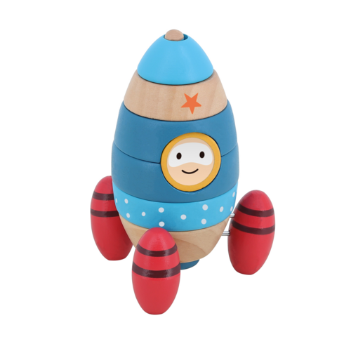 First discoveries - Surprise Rocket Stacking Toy