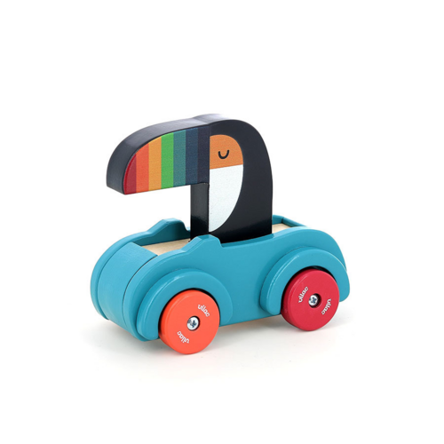 First discoveries - Toucan beep car - Andy Westface