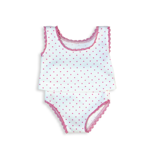  - Underwear with pink dots for 36 up to 40 cm dolls