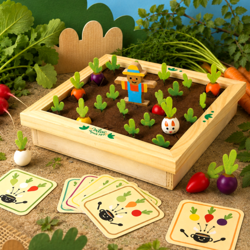 Board games - Vegetables garden memory game