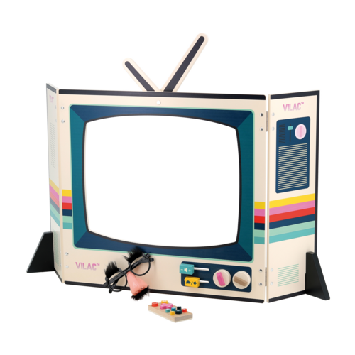 Creative games - Vintage pretend play TV