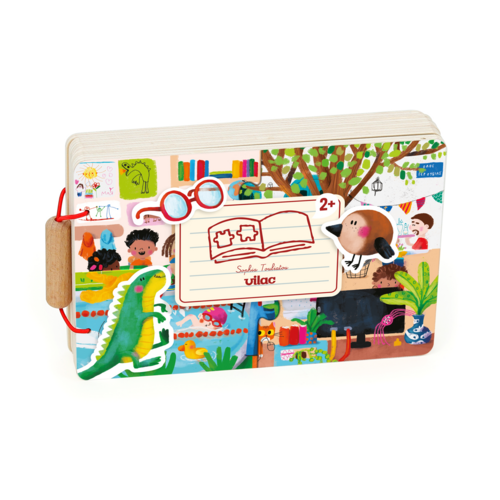 First stories - Wooden puzzle book - Activities - Sophia Touliatou