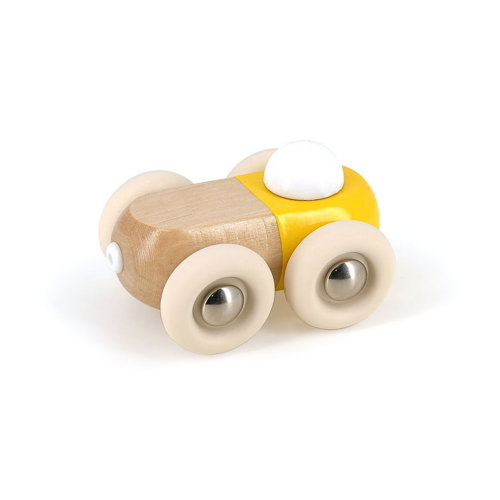 Little racers - Yellow fifty-fifty car