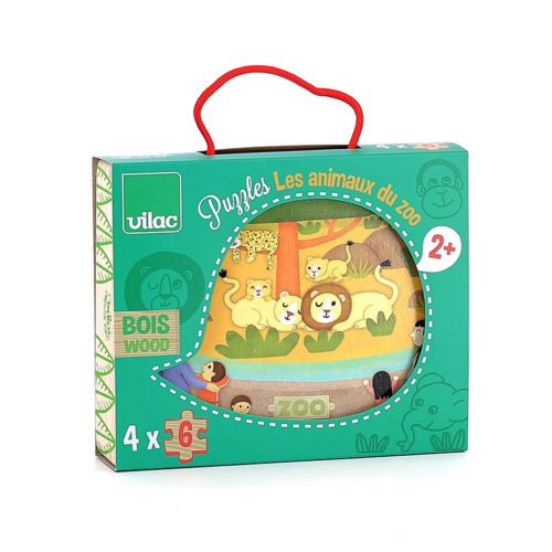 First puzzles - Zoo - Wooden puzzle